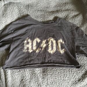 AC/DC Charcoal Tee